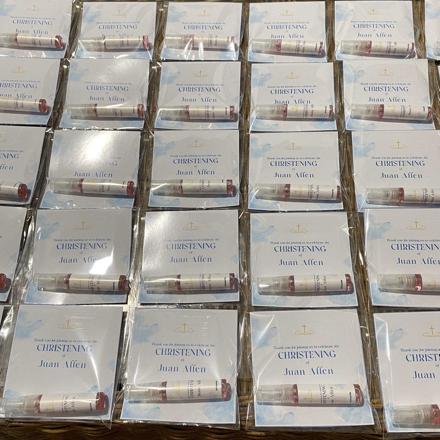Customized Decant Mist Favors